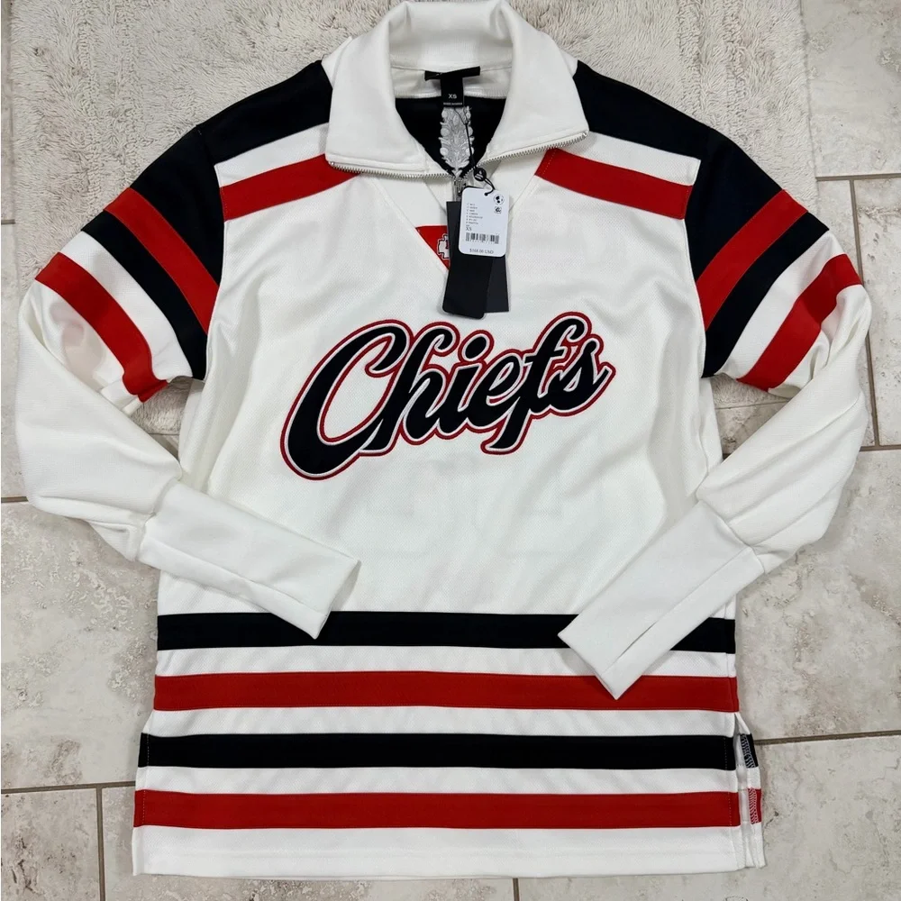 FP Movement by Free People Striped Top - Red, Black, White - Picture 6 of 7